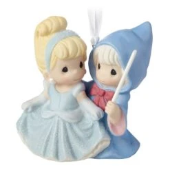 2021 Disney Cinderella And Fairy Godmother Precious Moments LIMITED EDITION