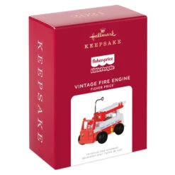 2021 Fisher Price Vintage Fire Engine 8 2021 Fisher Price Vintage Fire Engine -Hallmark MAGIC Ornaments Shop 202120fp20fire202