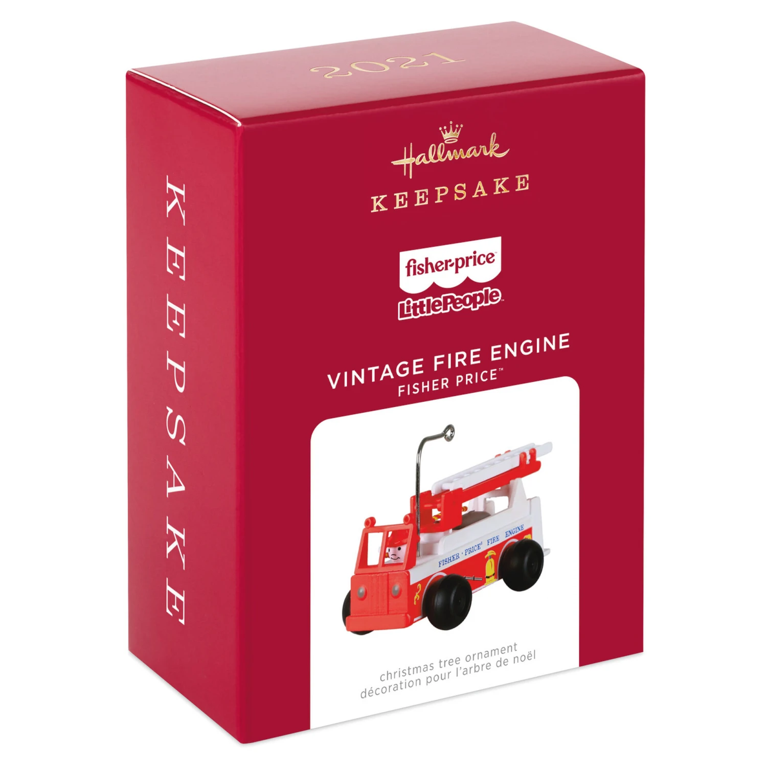 2021 Fisher Price Vintage Fire Engine 5 2021 Fisher Price Vintage Fire Engine - Image 3