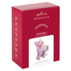 2021 My Little Pony Powder -Hallmark MAGIC Ornaments Shop 202120mlp202