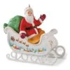 2021 Santa's Sleigh - Fine Porcelain Club Exclusive -Hallmark MAGIC Ornaments Shop 202120santas20sleigh