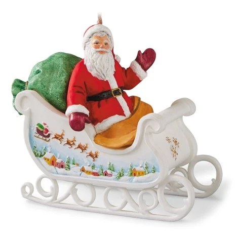 2021 Santa's Sleigh - Fine Porcelain Club Exclusive 3 2021 Santa's Sleigh - Fine Porcelain Club Exclusive