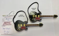 2021 The Thrill Is Gone Guitar PROTOTYPE SIGNED BY TOM BEST -Hallmark MAGIC Ornaments Shop 2021thrillproto1