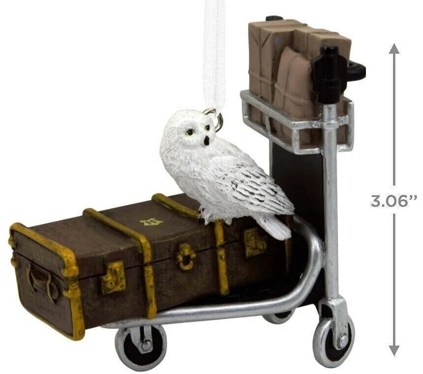 2022 Harry Potter LUGGAGE TROLLEY With HEDWIG- Red Box 5 2022 Harry Potter LUGGAGE TROLLEY With HEDWIG- Red Box - Image 3