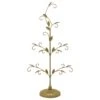 2016 Gold Miniature Ornament Tree - 15.9" - Miniature Twelve Little Days Of Christmas