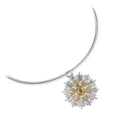 Hallmark Snowflake Gold-Silver Bracelet - Inspired By A 2014 Ornament