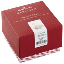 2018 Stunning Swan - Premium Beauty Of Birds -Hallmark MAGIC Ornaments Shop 3499qk6403p