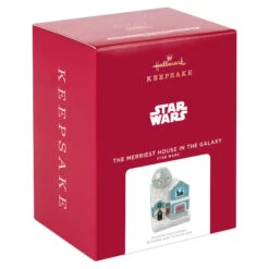 2021 Star Wars The Merriest House In The Galaxy *AS IS, No Light/Sound -Hallmark MAGIC Ornaments Shop 3499qxi7375 04