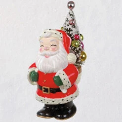 2020 Nostalgic Santa - Premium Porcelain *ARTIST SIGNED By Joanne Wright