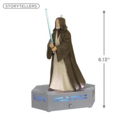 2022 Star Wars Obi-Wan Kenobi Storyteller *Click For Video -Hallmark MAGIC Ornaments Shop 3999qxi7332 03