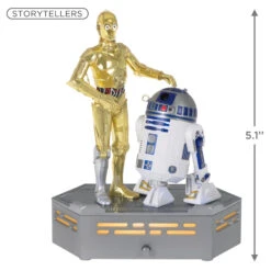 2022 Star Wars C-3PO And R2-D2 Storyteller -Hallmark MAGIC Ornaments Shop 3999qxi7335 03
