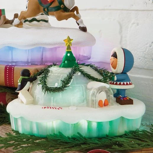 2015 Frosty Friends - Dome For The Holidays -LIGHT/SOUND *ARTIST SIGNED By Tom Best 4 2015 Frosty Friends - Dome For The Holidays -LIGHT/SOUND *ARTIST SIGNED By Tom Best - Image 2