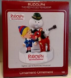 2010 Rudolph - MUSICAL & LIGHTED - Carlton Heirloom Ornament -Hallmark MAGIC Ornaments Shop 51kxzuxp2tl ac