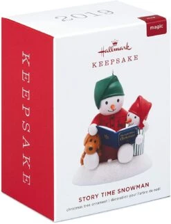 2019 Story Time Snowman -ORNAMENT *Damaged Box 9 2019 Story Time Snowman -ORNAMENT *Damaged Box -Hallmark MAGIC Ornaments Shop 81cjma7aosl ac sl1500