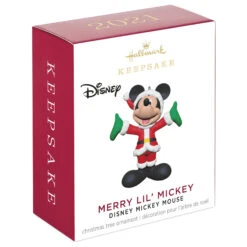 2021 Disney Merry Lil Mickey - MINIATURE -Hallmark MAGIC Ornaments Shop 899qxm8212 04