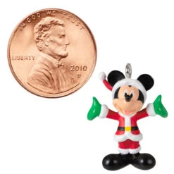 2021 Disney Merry Lil Mickey - MINIATURE -Hallmark MAGIC Ornaments Shop 899qxm8212 07