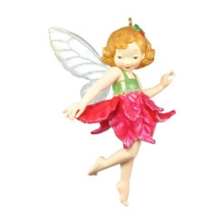 2005 Fairy Messengers #1 -Poinsettia *Damaged Box