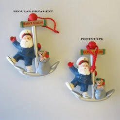 1991 Santa Sailor, Artist Hand Painted PROTOTYPE *Signed By Artist ED SEALE