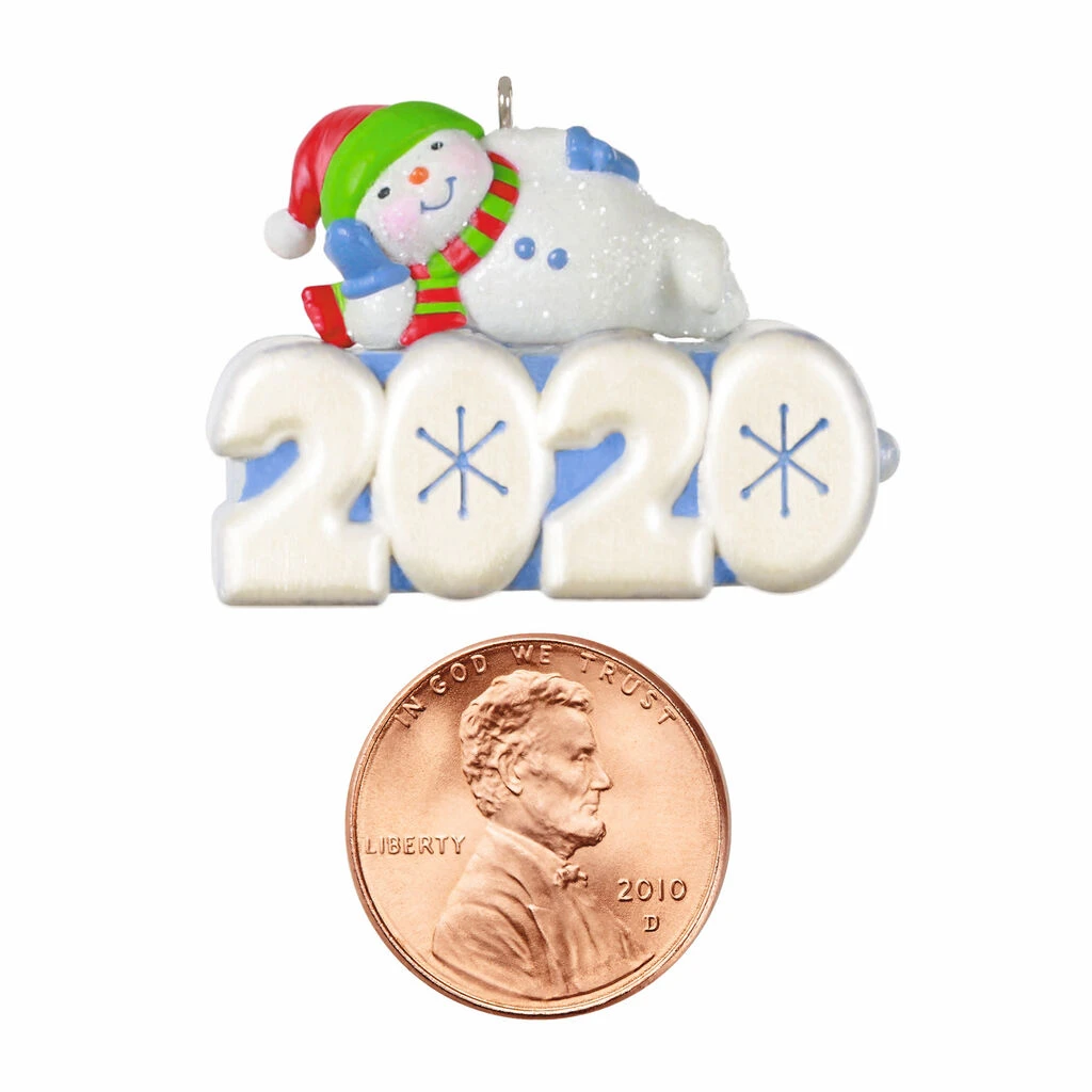 2020 MIniature A SNOWY 2020 - , Lighted! 4 2020 MIniature A SNOWY 2020 - , Lighted! - Image 2
