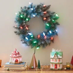 2020 Sound-a-Light FESTIVE HOME 9" TABLETOP *Damaged Box -Hallmark MAGIC Ornaments Shop SoundaLight 1 4