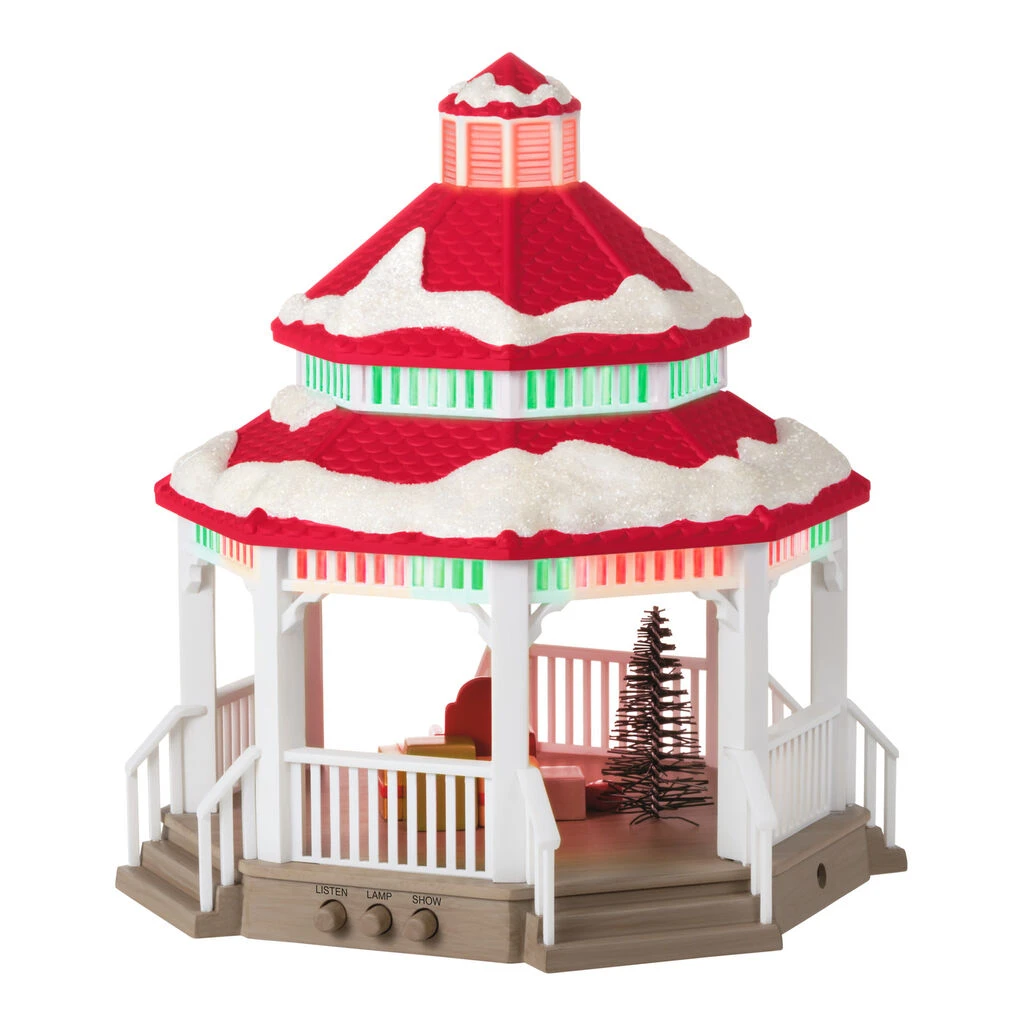 2020 Sound-a-Light SANTAS GAZEBO 6.5" TABLETOP *Damaged Box 4 2020 Sound-a-Light SANTAS GAZEBO 6.5" TABLETOP *Damaged Box - Image 2