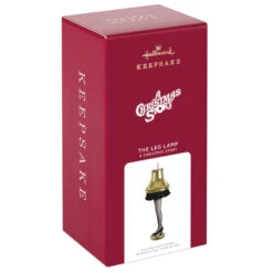 2021 A Christmas Story - THE LEG LAMP - Premium Porcelain -Hallmark MAGIC Ornaments Shop a christmas story the leg lamp 2021 porcelain keepsake ornament 2999qk1325 04