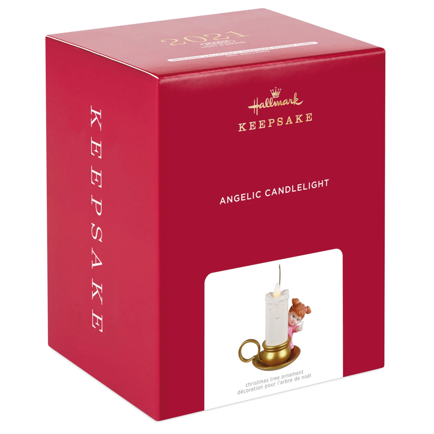 2021 Angelic Candlelight - LIGHTED Flickering Flame 6 2021 Angelic Candlelight - LIGHTED Flickering Flame - Image 4