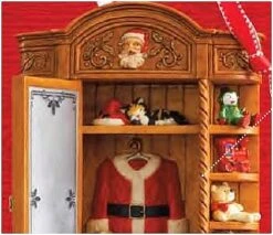 2010 Santa's Armoire *FULLY SIGNED By 28 ARTISTS - Event Signing Piece -Hallmark MAGIC Ornaments Shop armoirecl1 2