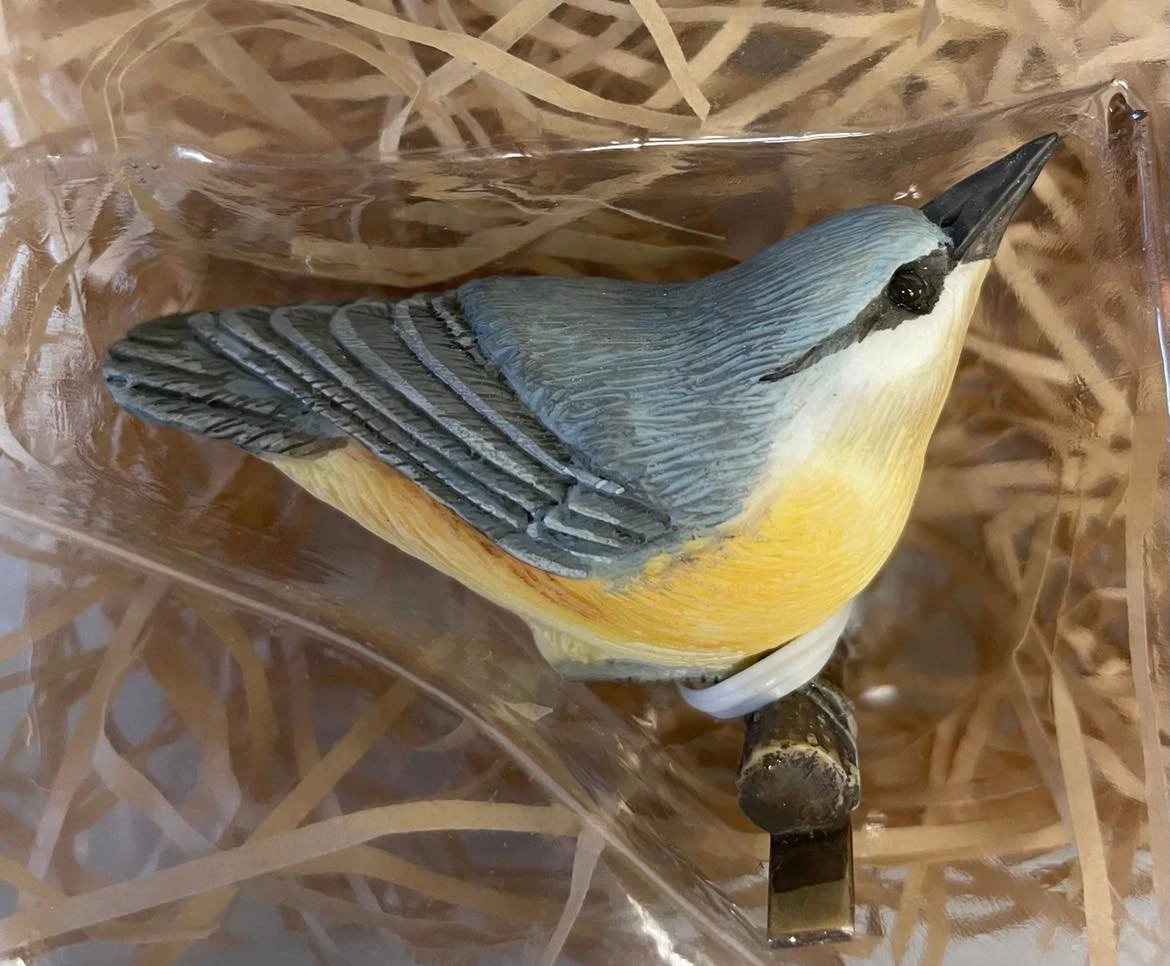 Marjolein Bastin CLIP ON BIRDS Set Of 4 By Hallmark Natures Sketchbook *LOW Production 4 Marjolein Bastin CLIP ON BIRDS Set Of 4 By Hallmark Natures Sketchbook *LOW Production - Image 2