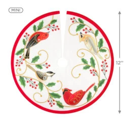 2023 The Beauty Of Birds Tree Topper And Skirt Set - Miniature * SHIPS JULY 17 8 2023 The Beauty Of Birds Tree Topper And Skirt Set - Miniature * SHIPS JULY 17 -Hallmark MAGIC Ornaments Shop beauty of birds mini keepsake tree skirt and topper 2599qsb6239 04