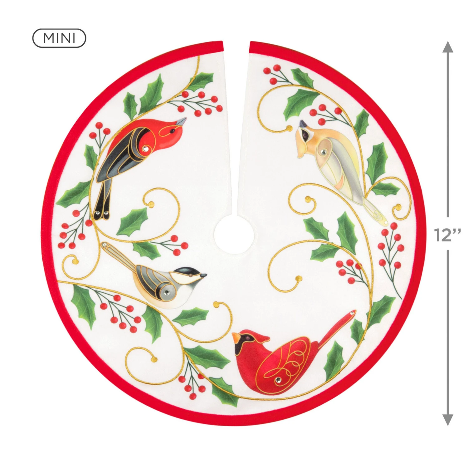 2023 The Beauty Of Birds Tree Topper And Skirt Set - Miniature * SHIPS JULY 17 5 2023 The Beauty Of Birds Tree Topper And Skirt Set - Miniature * SHIPS JULY 17 - Image 3