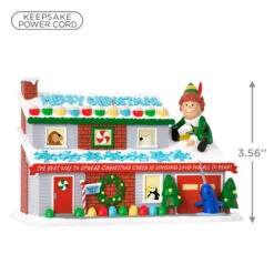 2023 Elf Crazy Christmas Cheer *Magic *Ships OCT 16 -Hallmark MAGIC Ornaments Shop buddy the elf on christmas house keepsake ornament 3999qxi7069 03