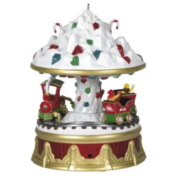 2021 Christmas Carnival #4 Rock Candy Express - *LIGHT/MOTION/MUSIC 9 2021 Christmas Carnival #4 Rock Candy Express - *LIGHT/MOTION/MUSIC -Hallmark MAGIC Ornaments Shop christmas carnival rock candy express musical keepsake ornament with light and motion 4999qxr9062 06