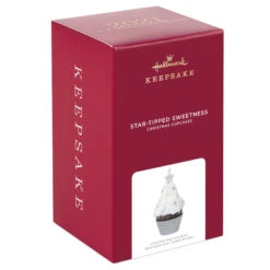 2021 Christmas Cupcake #12 - Star-Tipped Sweetness 9 2021 Christmas Cupcake #12 - Star-Tipped Sweetness -Hallmark MAGIC Ornaments Shop christmas cupcakes startipped sweetness keepsake ornament 1399qxr9122 04