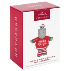 2023 I Want A Hippopotamus For Christmas *MUSICAL *SHIPS JULY 17 9 2023 I Want A Hippopotamus For Christmas *MUSICAL *SHIPS JULY 17 -Hallmark MAGIC Ornaments Shop christmas hippopotamus keepsake ornament 2099qgo2627 04