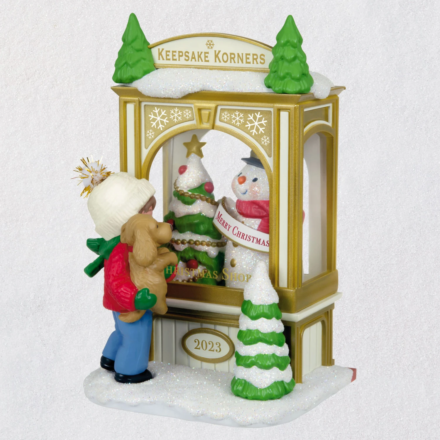 2023 Christmas Window #21 Keepsake Korners - Club Exclusive *SHIPS JULY 17 3 2023 Christmas Window #21 Keepsake Korners - Club Exclusive *SHIPS JULY 17