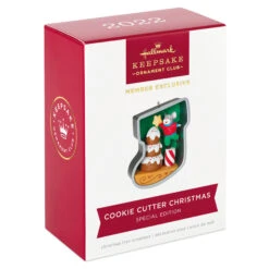 2022 Cookie Cutter Christmas REPAINT *Event Exclusive Limited Ed Of 4000 -Hallmark MAGIC Ornaments Shop cookie cutter christmas special edition 1qkc2200 04