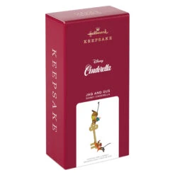 2021 Disney Cinderella Jaq And Gus - LIMITED -Hallmark MAGIC Ornaments Shop disney cinderella jaq and gus with key keepsake ornament 1799qxe3255 04