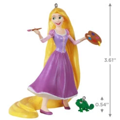 2021 Disney Tangled Rapunzel And Pascal -Hallmark MAGIC Ornaments Shop disney tangled rapunzel