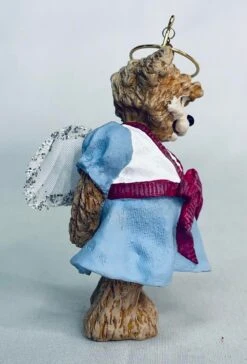 1999 Teddy Bear Family LORI With Angel Wings #3 In Series *Donna Lee's "Starry Eyed Enterprise" Ornament 11 1999 Teddy Bear Family LORI With Angel Wings #3 In Series *Donna Lee's "Starry Eyed Enterprise" Ornament -Hallmark MAGIC Ornaments Shop dl11lori1