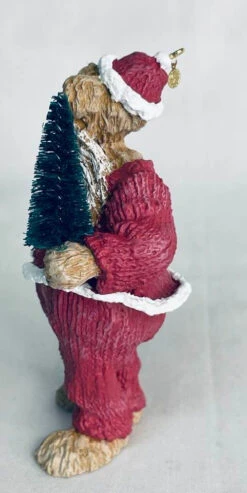 2000 Teddy Bear Family CHRIS KRINGLE #4 In Series *Donna Lee's "Starry Eyed Enterprise" Ornament -Hallmark MAGIC Ornaments Shop dl15chriskringle5