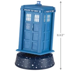 2023 Doctor Who 60th Anniversary, TARDIS 9" Tabletop , LIGHT,SOUND,MOTION *SHIPS NOV 5 6 2023 Doctor Who 60th Anniversary, TARDIS 9" Tabletop , LIGHT,SOUND,MOTION *SHIPS NOV 5 -Hallmark MAGIC Ornaments Shop doctor who tardis keepsake decoration 1qfm3949 03