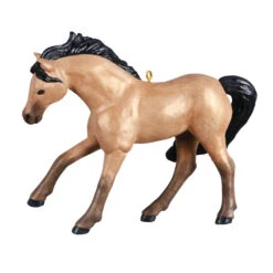 2021 Dream Horse Buckskin -Hallmark MAGIC Ornaments Shop dream horse buckskin202