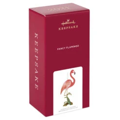 2021 Beauty Of Birds Fancy Flamingo - Special Ed -Hallmark MAGIC Ornaments Shop fancy flamingo keepsake ornament 1799qgo2392 04
