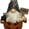 2023 Halloween Gnome Lighted With CROW - 6" FIGURINES - Gerson