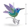 2018 Beauty Of Birds Hummingbird Surprise - GREEN/BLUE 2 2018 Beauty Of Birds Hummingbird Surprise - GREEN/BLUE -Hallmark MAGIC Ornaments Shop green