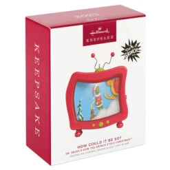 2023 Grinch How Could It Be So? *Magic *Ships OCT 16 -Hallmark MAGIC Ornaments Shop grinch stole christmas tv keepsake ornament 1999qxi7387 04