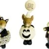 2023 Halloween COSTUMED Set Of 3 - Tails With Heart Figurines