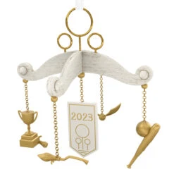 2023 Harry Potter- A Real Keeper Mobile * SHIPS OCT 16 8 2023 Harry Potter- A Real Keeper Mobile * SHIPS OCT 16 -Hallmark MAGIC Ornaments Shop harry potter quidditch baby mobile keepsake ornament 1999qxi7409 06