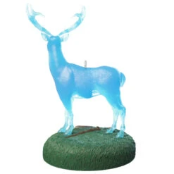 2023 Harry Potter- STAG Patronus *Continuous LIGHT SHOW - SHIPS OCT 16 -Hallmark MAGIC Ornaments Shop harry potter stag patronus keepsake ornament 2999qxi7449 06